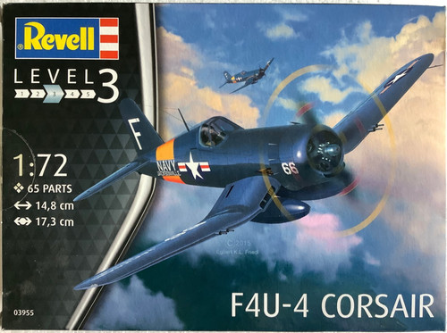 Revell 03955 f4u 4 - 03955, f4u-4