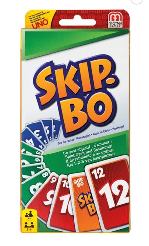Mattel skip kartenspiel - mattel, skip-bo