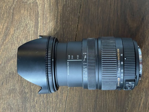 Sigma 70mm 4 dc macro - sigma, f2.8-4