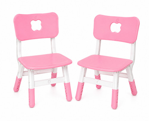 2er set kinderstuhl rosa - 2er,
