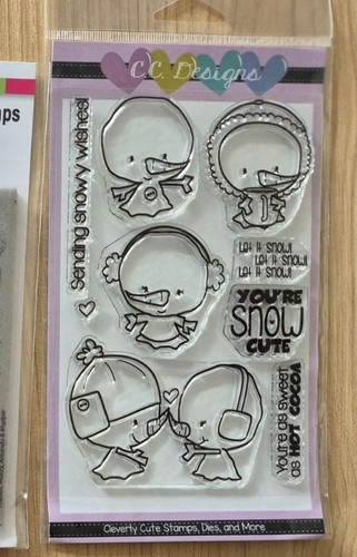 Designs clear stamp set - cc,