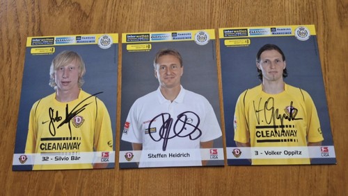 Autogrammkarten dynamo - 35,