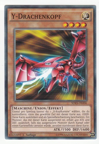 Y drachenkopf common - yu-gi-oh,