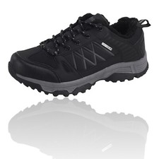 Herrenschuhe Sneaker Warmfutter Trekking-Outdoorschuhe Freizeit Schwarz 71305