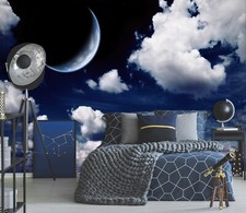 3D Nacht Himmel H4797 Tapete