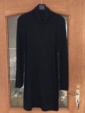 Neu ! edles Feinstrick- Kleid  von Peruvian Connection Gr. M schwarz pima cotton