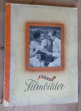 Buch Bunte Zigarettenbilder Filmbilder von 1936, 36 Seiten mit 249 Sammelbildern