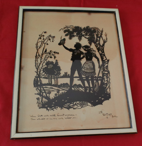 Scherenschnitt berliner - scherenschnitt,