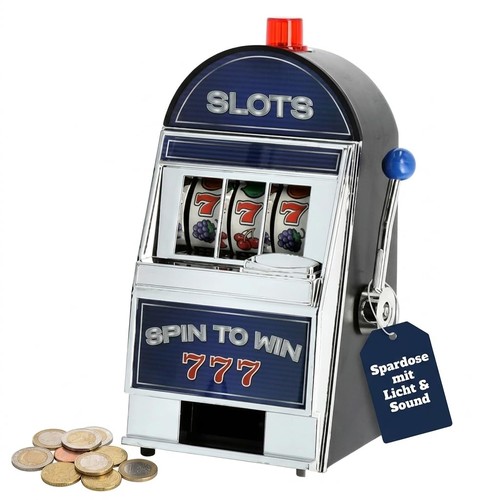 Spardose spielautomat mit - spielautomat,