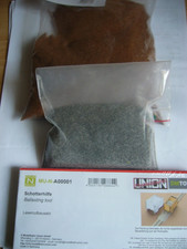 Spur N Preiser  Gleisschotter ,  Rostbraun ca 530 gr. ,  Grau ca  150 gr .    