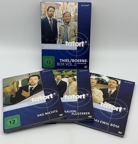 Tatort box mit thiel - mit, thiel/boerne