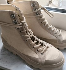 Zara Stiefeletten Canvas  Boots  Womens EU 42