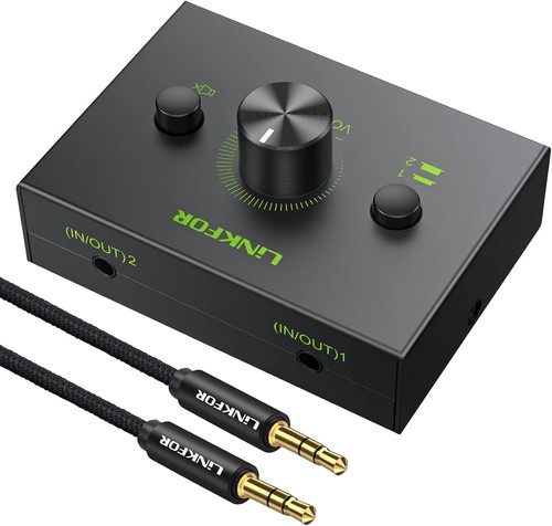 5mm stereo audio switcher - stereo,