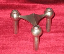 Bmf Nagel Quist  1 Steckleuchter 60/70er Jahre Modulleuchter