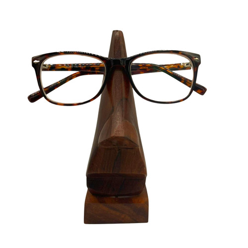 Holz schlicht brillenhalter - holz,
