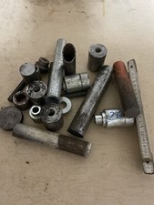 Konvolut Rundeisen Rundstahl Rund Material Rohr 10 15 20 30 40  50 60 80  Nr 026