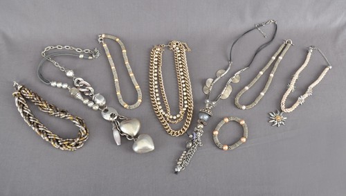 Modeschmuck konvolut ketten - konvolut,