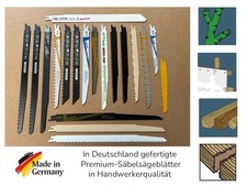 19 Säbelsägeblätter für Grünholz Holz Bauholz Trockenbau - Made in Germany -