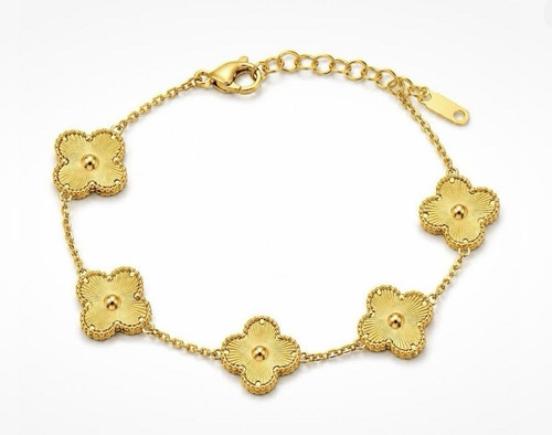 Edelstahl armband goldfarbenes - edelstahl,