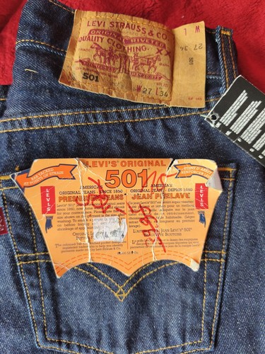 Levi 501 jeans blau - blau,, 27x34