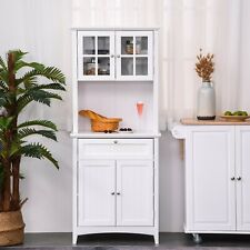 Vintage Küche Speisekammer Schrank weiß großer Schrank Aufbewahrung Speisekammer rustikale Einheit