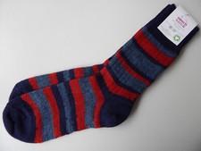 Hirsch Natur Ringelsocken Wandersocke 100%Schurwolle kbT Socken Bio Damen+Herren