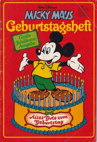 Micky maus geburtstagsheft - maus,