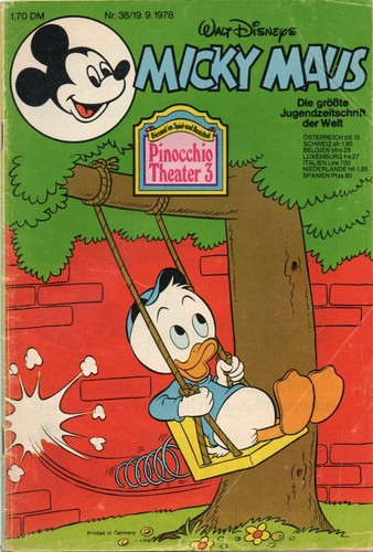 Micky maus comics - heft, nr