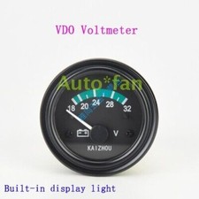 VDO Voltmeter 12V/24V With