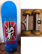 Skateboard Tony Hawk Birdhouse Pterodactyl Skull + Rollen Skate Deck