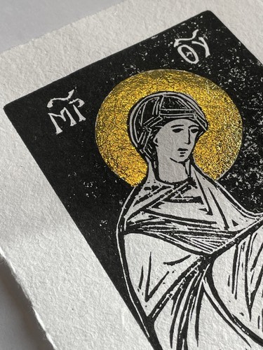 Ikone maria 100 handarbeit - %,