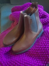 AIGLE CHELSEA BOOTS BRAUN