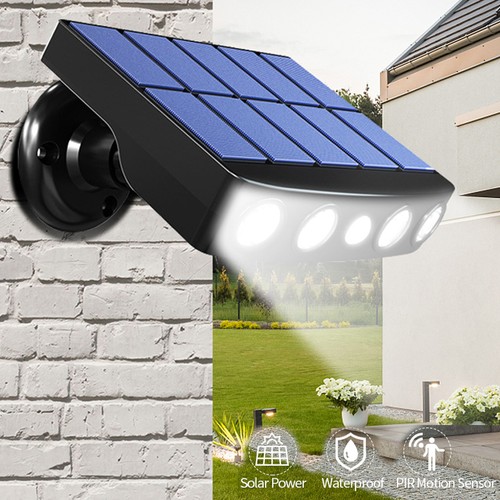 Solar led wandleuchte - led,