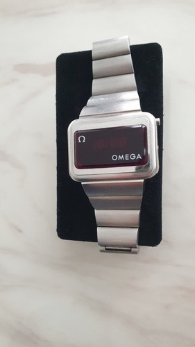 Omega time computer led - time,