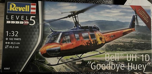 Revell 03867 bell 1d - 03867, uh-1d