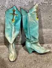 EL VAQUERO - Vintage Damen Lederstiefel – Große 35 (Guter Zustand)