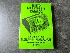NETTO MARKTPREIS KATALOG - "Austria" - Österreich/Deutschland/Schweiz - 1978