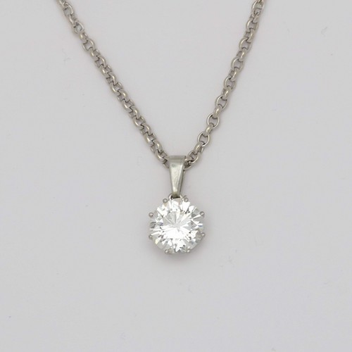 Solide ankerkette weissgold - solide,