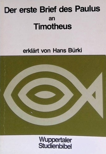 Der erste brief des paulus - des,