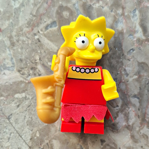 Lego minifigur lisa simpson - minifigur,
