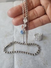 Konvolut Massiv Silberschmuck