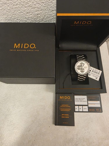 Mido commander chronograph - commander, ii
