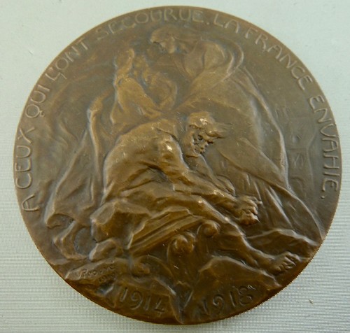 Medaille bronze frankreich - bronze,