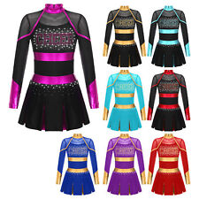 DE Mädchen Cheerleading Kleid