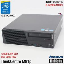 IBM LENOVO THINKCENTRE M91p 4480 i5 COMPUTER PC 120GB SSD 8GB RS-232 WINDOWS 10 