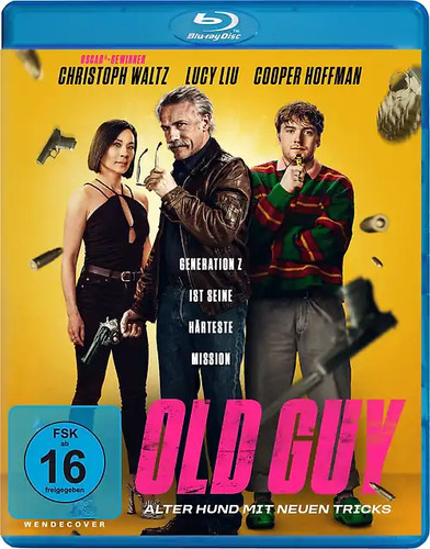 Old guy alter hund mit - guy, neuen