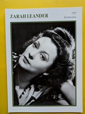 ZARAH LEANDER / Filmstar -