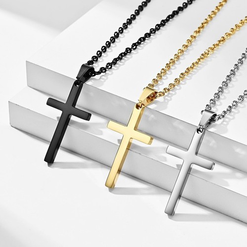Damen herren halskette - herren, kreuz