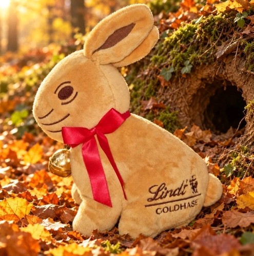 Großer lindt goldhase - goldhase, aus