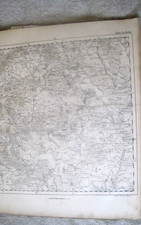 Alte Landkarte  aus dem Atlas von Pommern  Neu Stettin    1840  Flemming Glogau